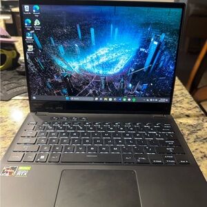 ASUS Black Laptop with NVIDIA RTX Graphics